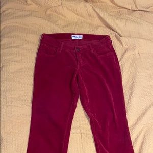 corduroy red jeans